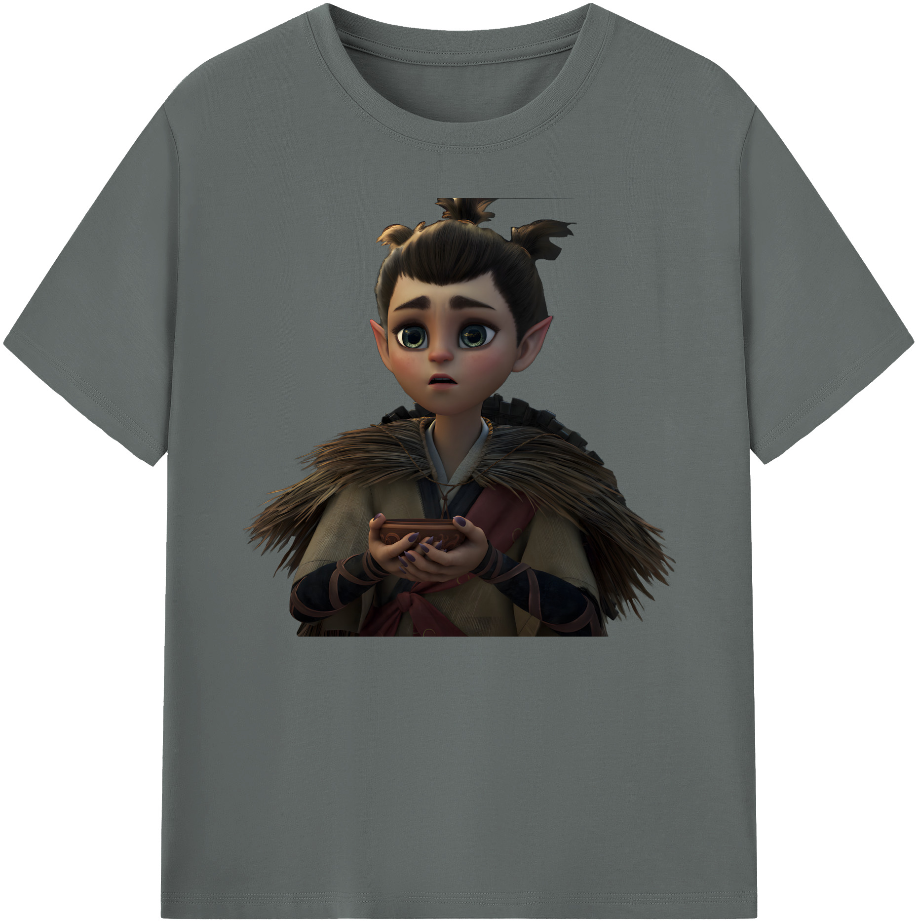（画像用） Ne Zha 2 ナタ 魔童の大暴れ 綿100％ メンズ半袖Tシャツ｜肌触りやわらか＆通気性